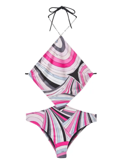 PUCCI Iride-print swimsuit