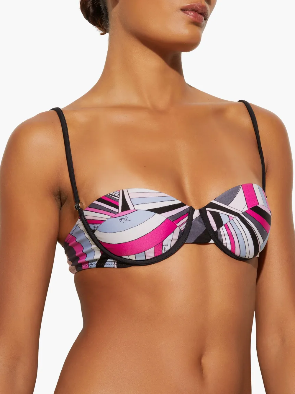 PUCCI Bikinitop met print Roze