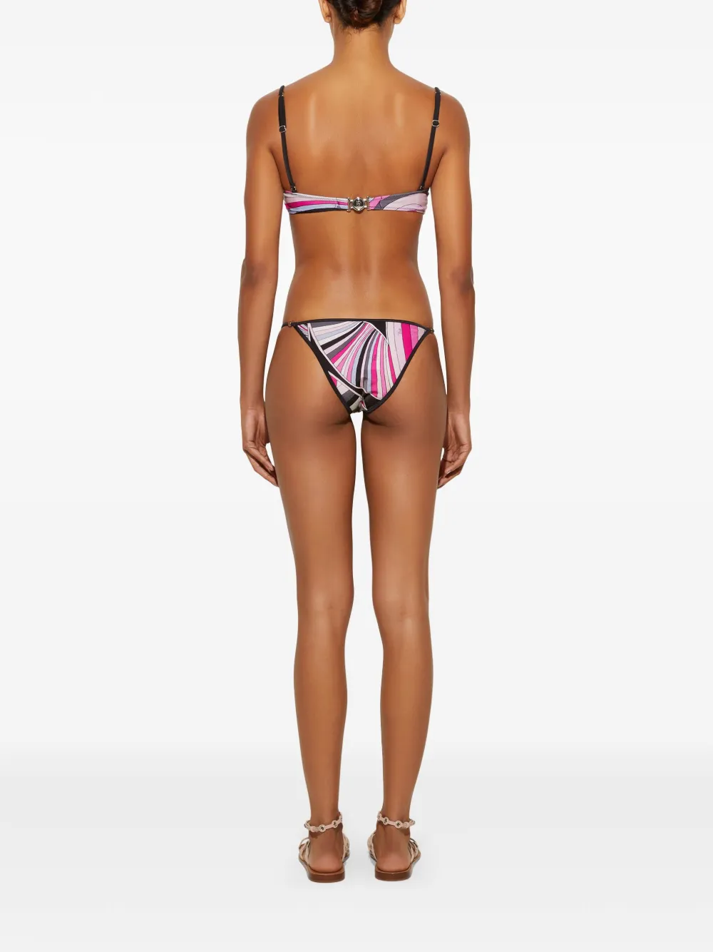 PUCCI Bikinitop met print Roze