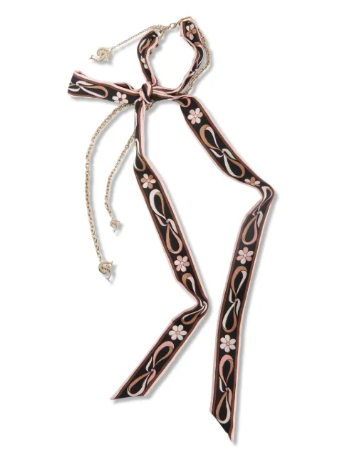 PUCCI collar de seda