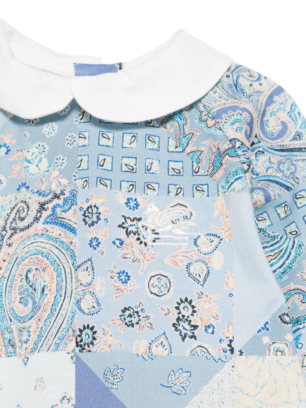 ETRO KIDS Babypakje met paisley-print Blauw