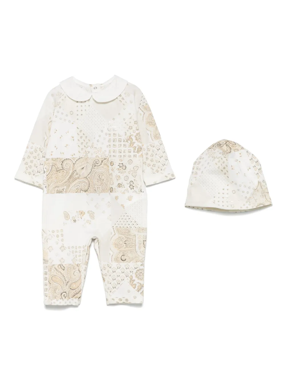 ETRO KIDS Babypakje met paisley-print Beige