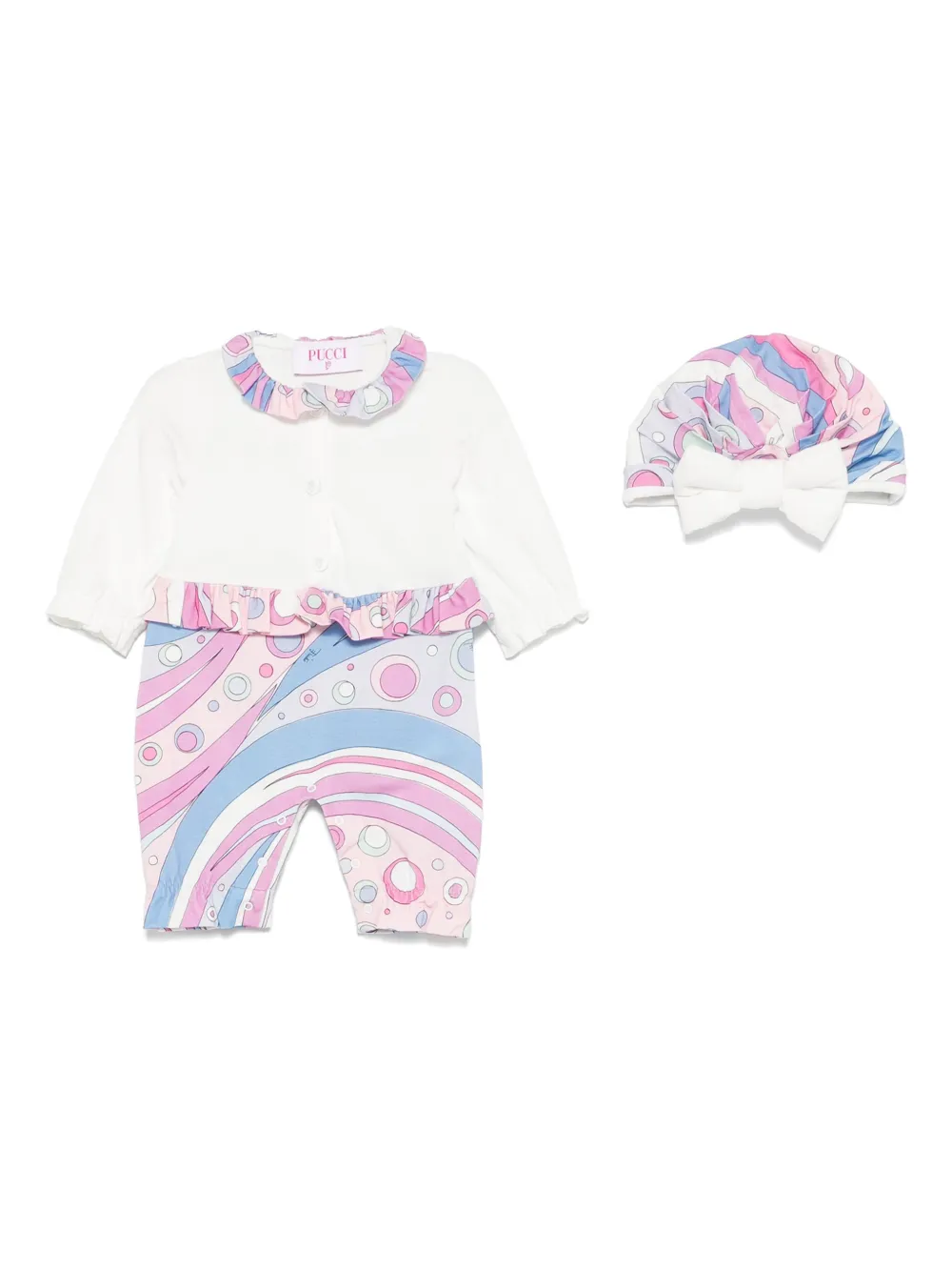PUCCI Junior Fontane-print maternity set (set of two) | White | Image 1
