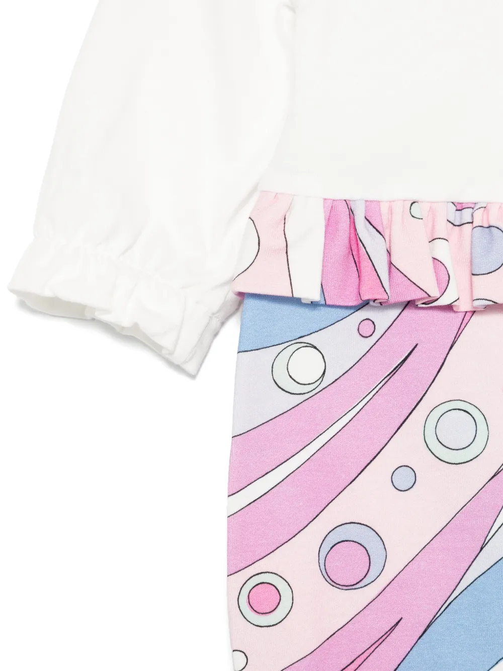 PUCCI JUNIOR FONTANE-PRINT MATERNITY SET (SET OF TWO)