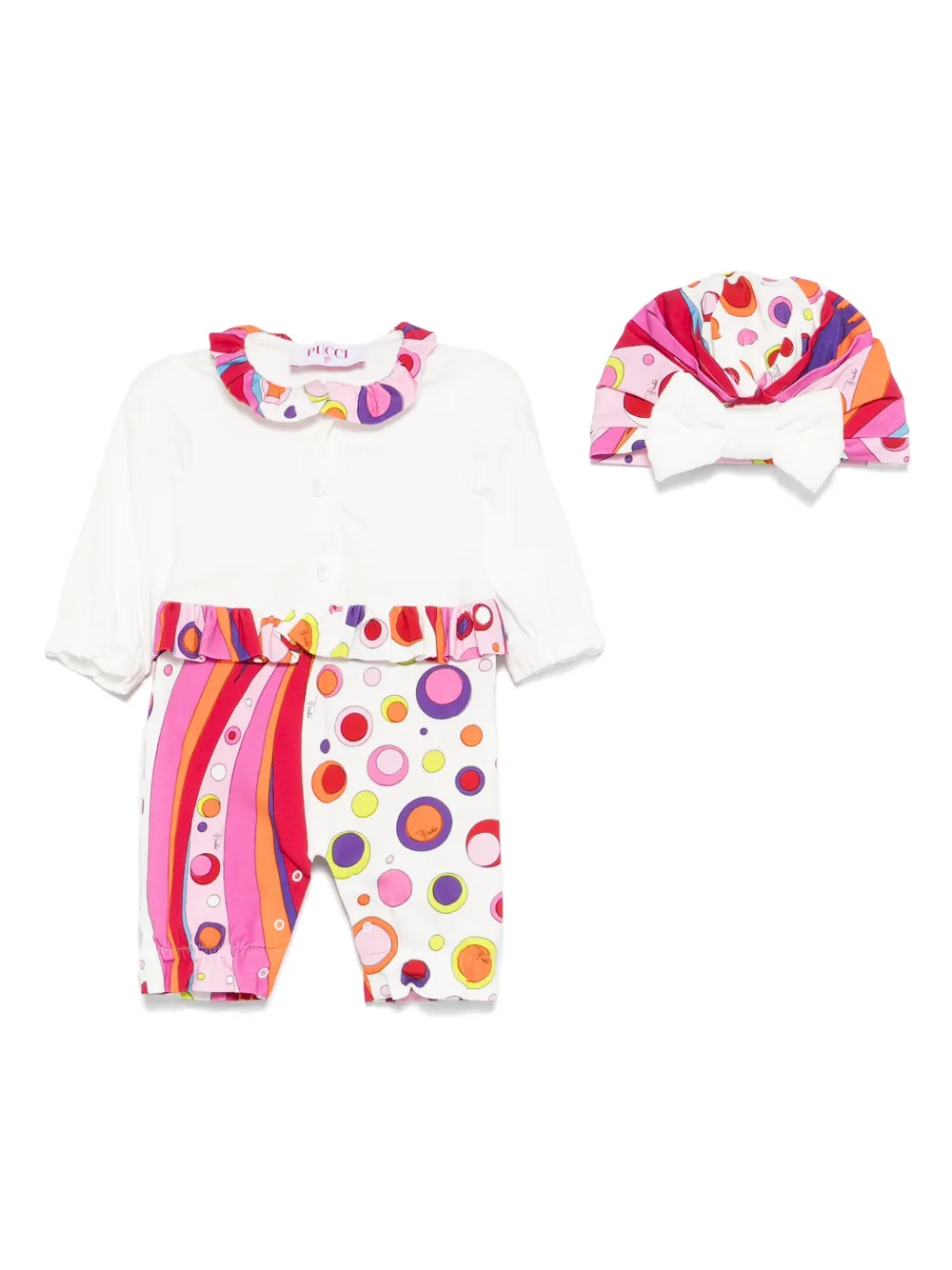 PUCCI Junior Fontane-print maternity set (set of two) | White | Image 1