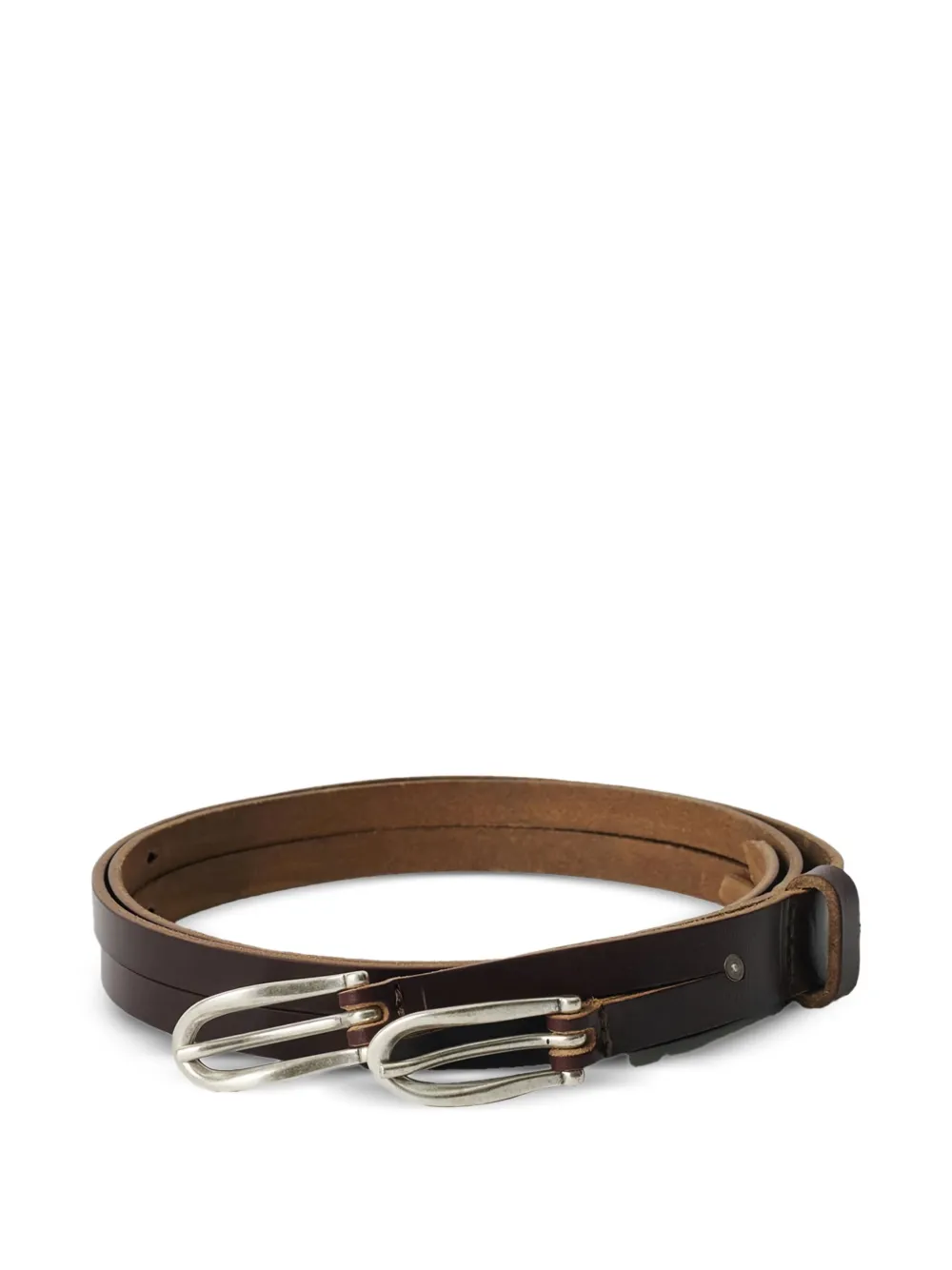 OUR LEGACY leather belt | Red | Image 1