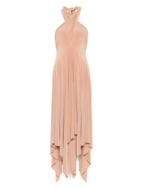 Norma Kamali halterneck midi dress