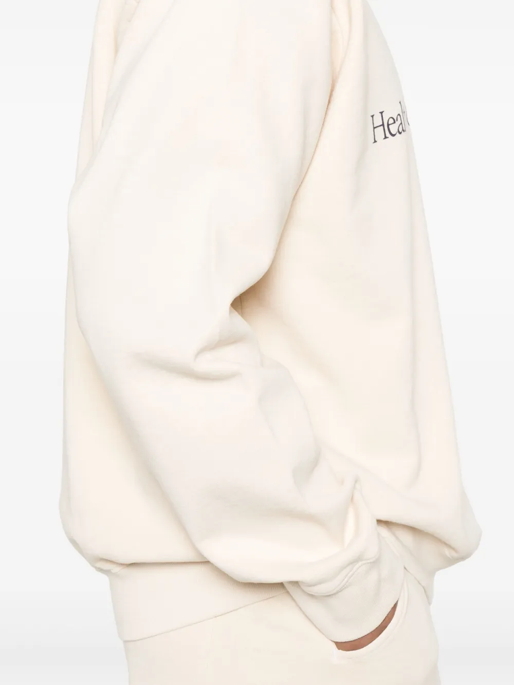 Sporty & Rich H&W Crest sweater Beige