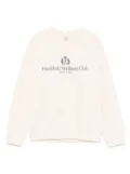 Sporty & Rich H&W Crest sweatshirt - Neutrals