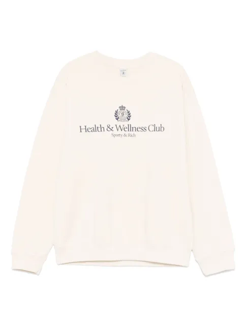 Sporty & Rich H&W Crest sweatshirt