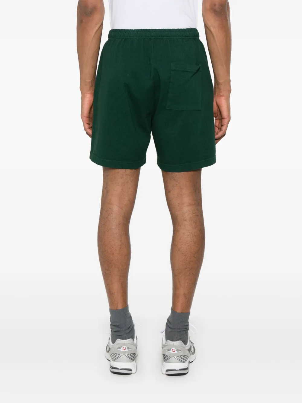 Sporty & Rich NY 94 Gym shorts Groen