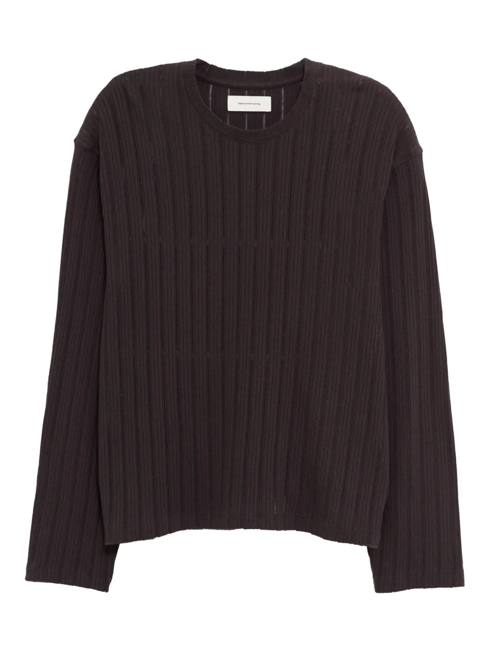 ribbed sweater