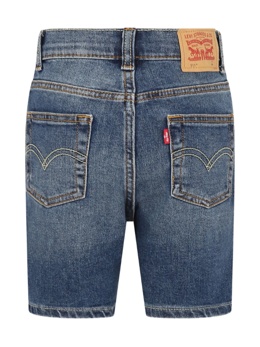 Levi's Kids M374 spijkershorts Blauw