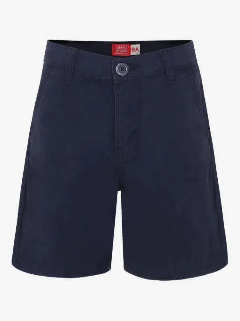 Levi's Kids logo-patch shorts