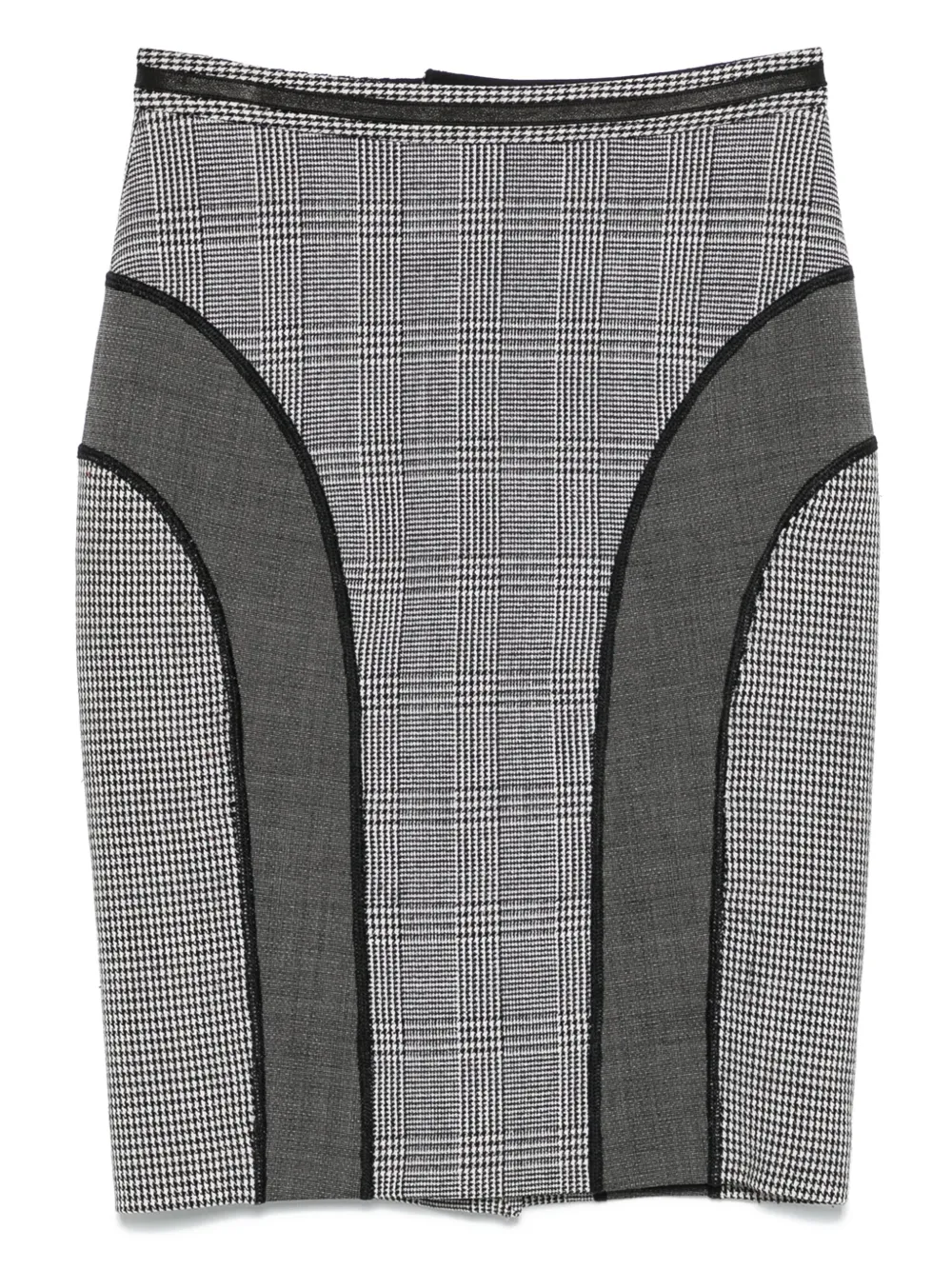 Jean Paul Gaultier Pre-Owned 2000s ペンシル スカート - ブラック Jean Paul Gaultier Pre-Owned 2000s ペンシル スカート - ブラック
