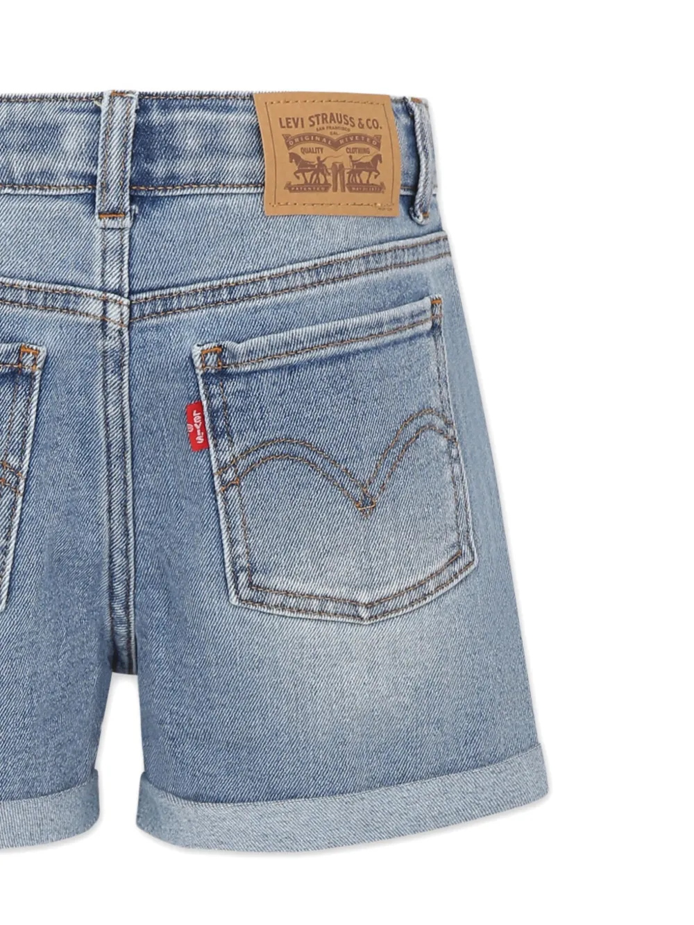 LEVI'S COTTON-BLEND SHORTS 