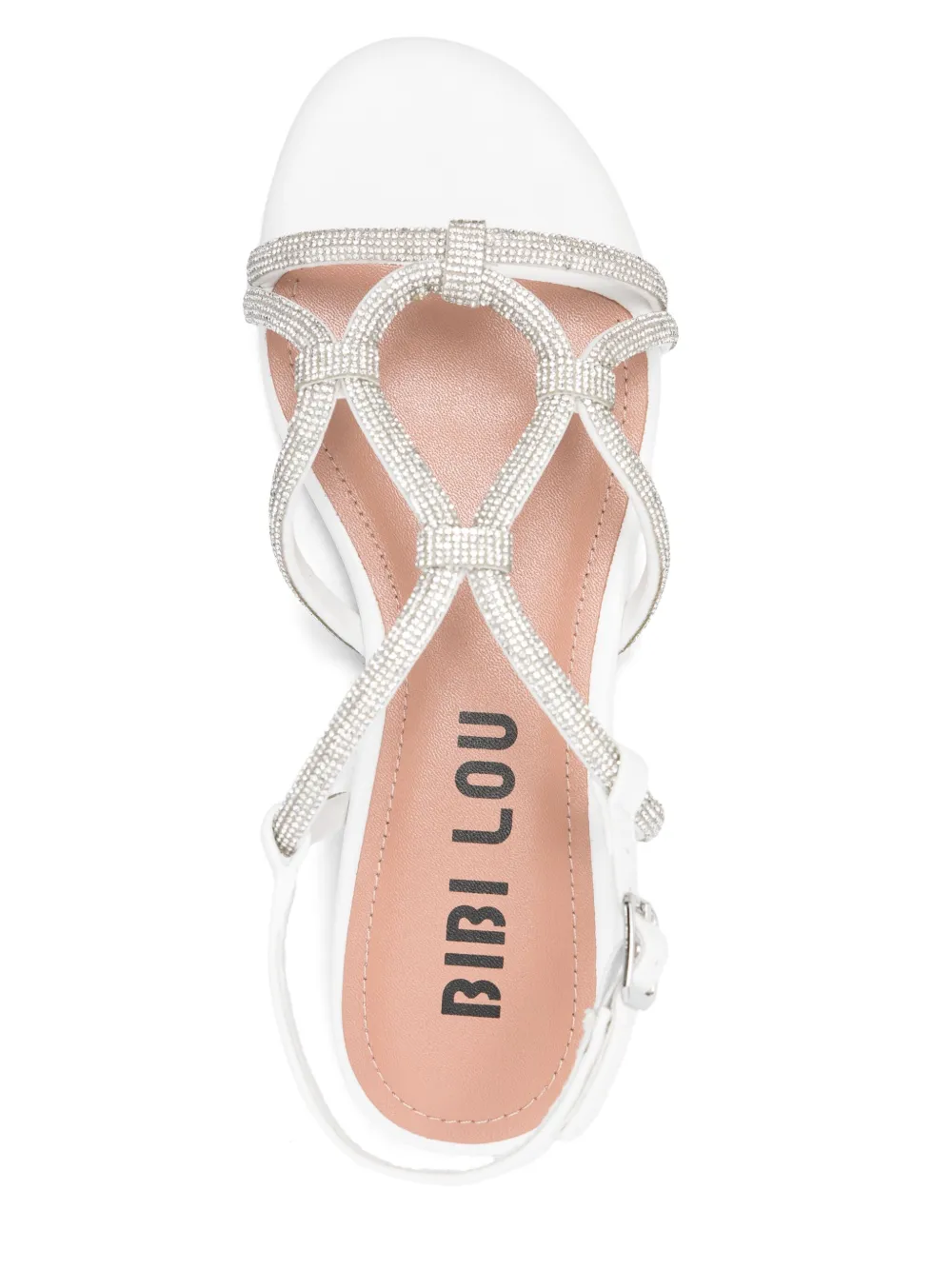 Bibi Lou Woman Sandals White Size 7 Textile Fibers In White