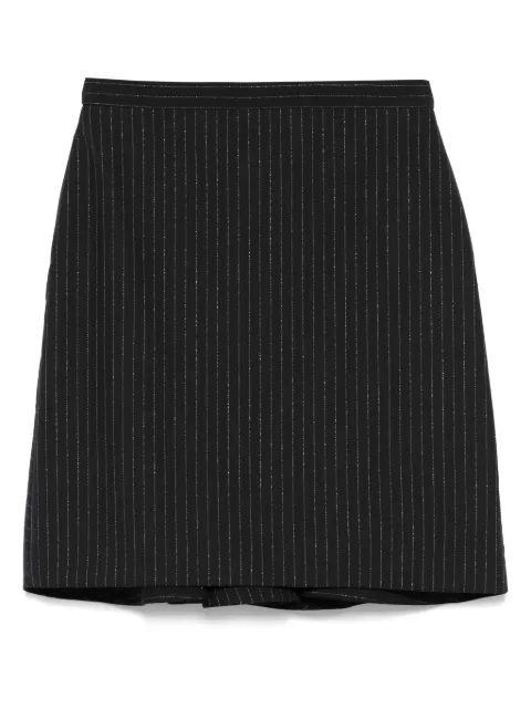 Alexander McQueen Pre-Owned 2010s pinstripe skirt 