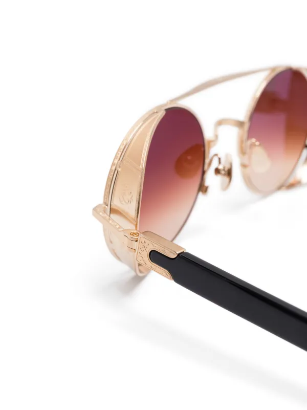 Matsuda M3128 Sunglasses | Gold | FARFETCH Matsuda M3128 Sunglasses | Gold | FARFETCH