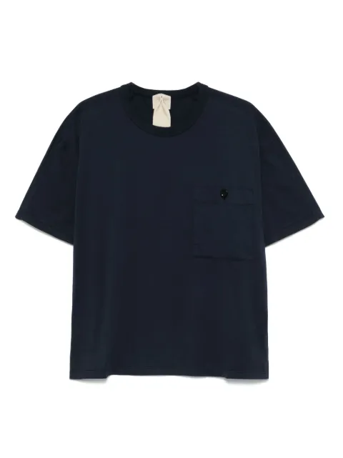Ten C logo-patch cotton T-shirt