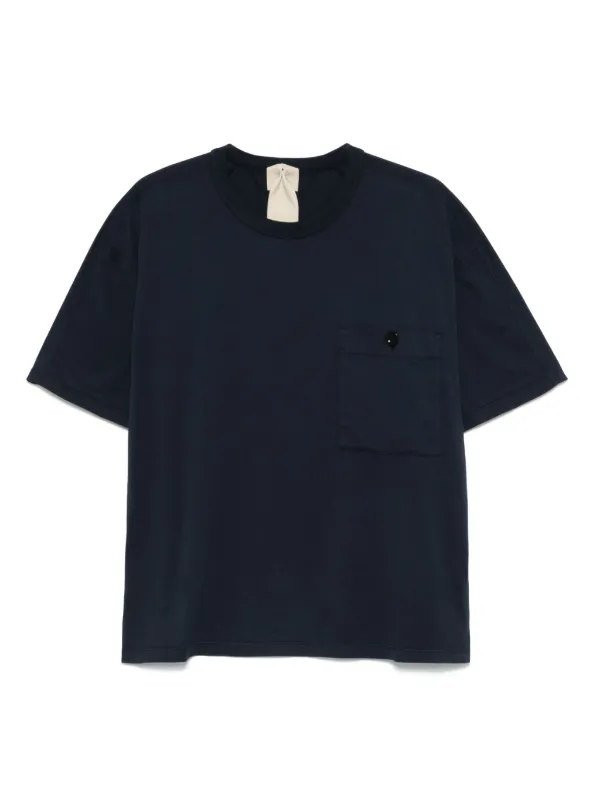 ★Ten-C★ロゴ半袖Tシャツ Ten C ロゴ Tシャツ | ブルー | FARFETCH JP
