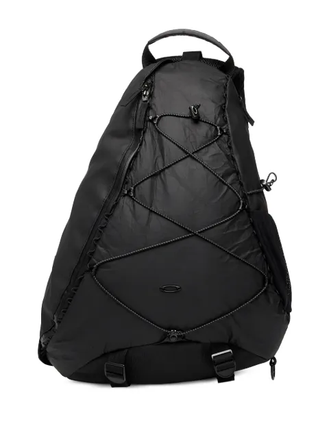Oakley bungee-detail crossbody backpack