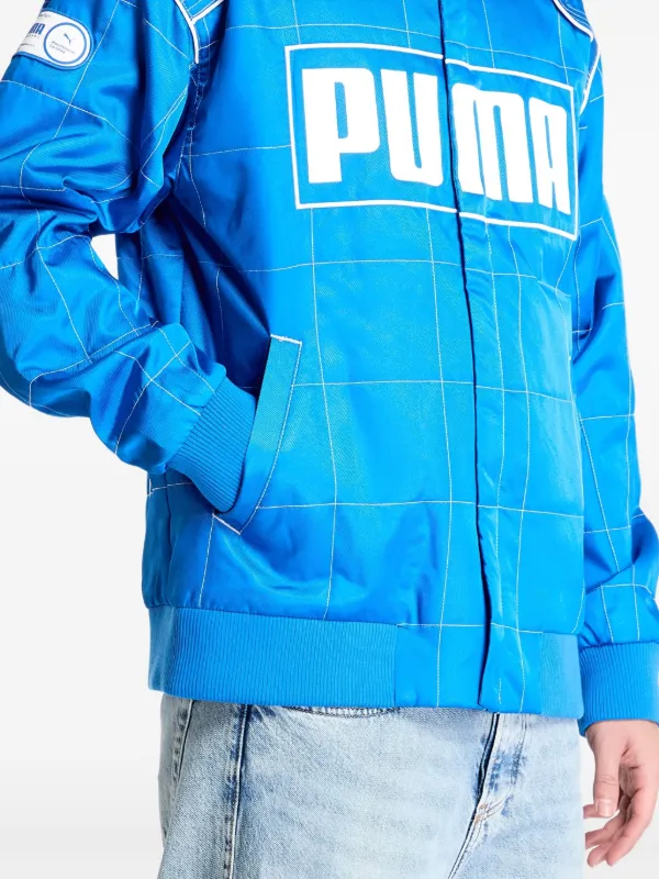 PUMA Padded Racer Jacket Blue FARFETCH VN