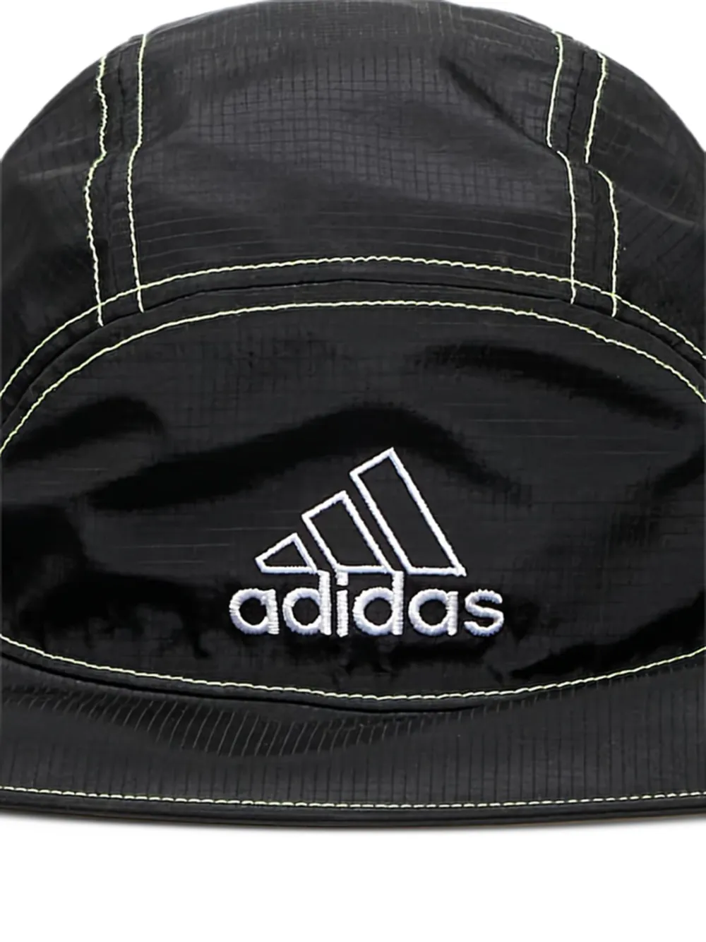 On Running Hoed met gestikt detail Zwart