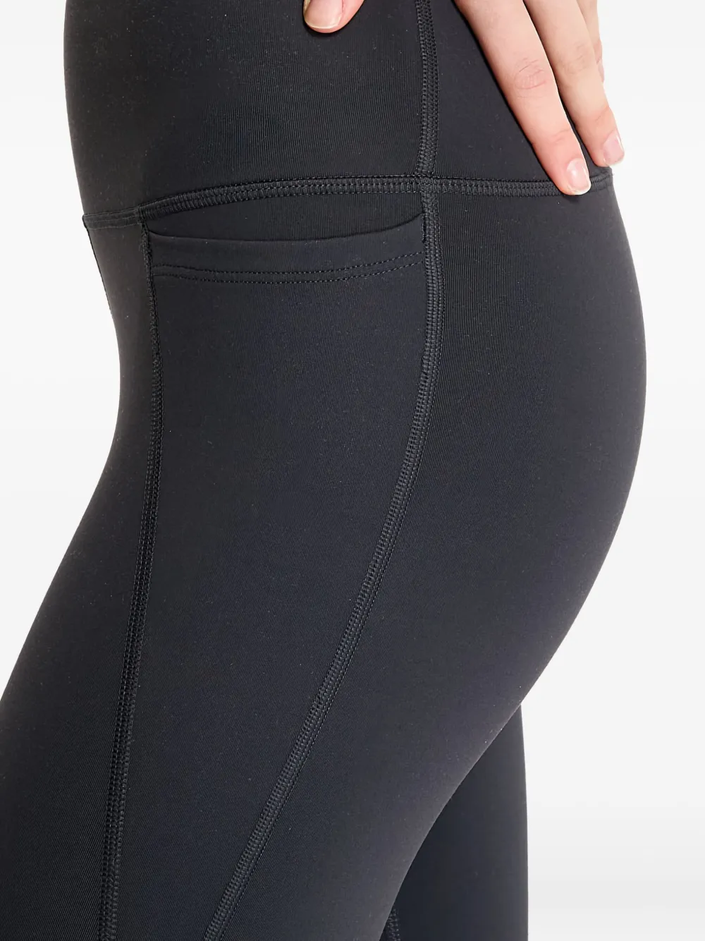 Reebok Side-pocket Flared Trousers In Black