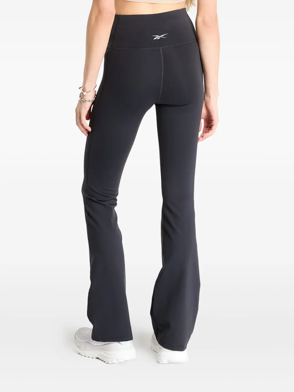 Reebok Side-pocket Flared Trousers In Black