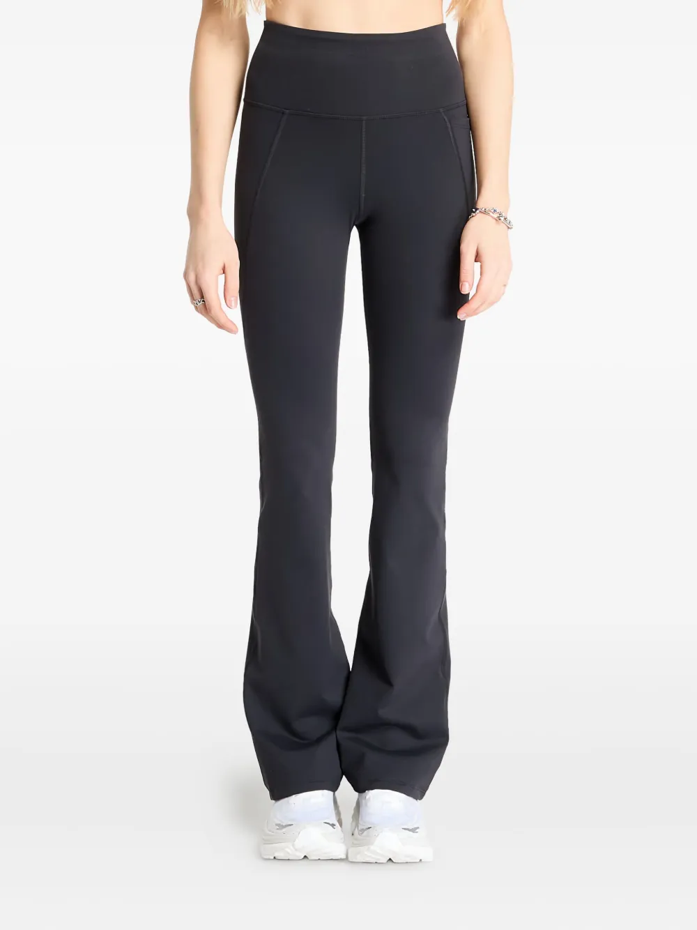Reebok Side-pocket Flared Trousers In Black