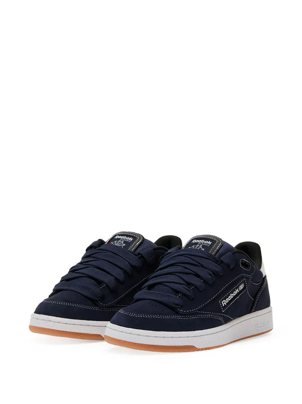 Reebok baskets bleues marines en daim | Baskets basses | Image 2