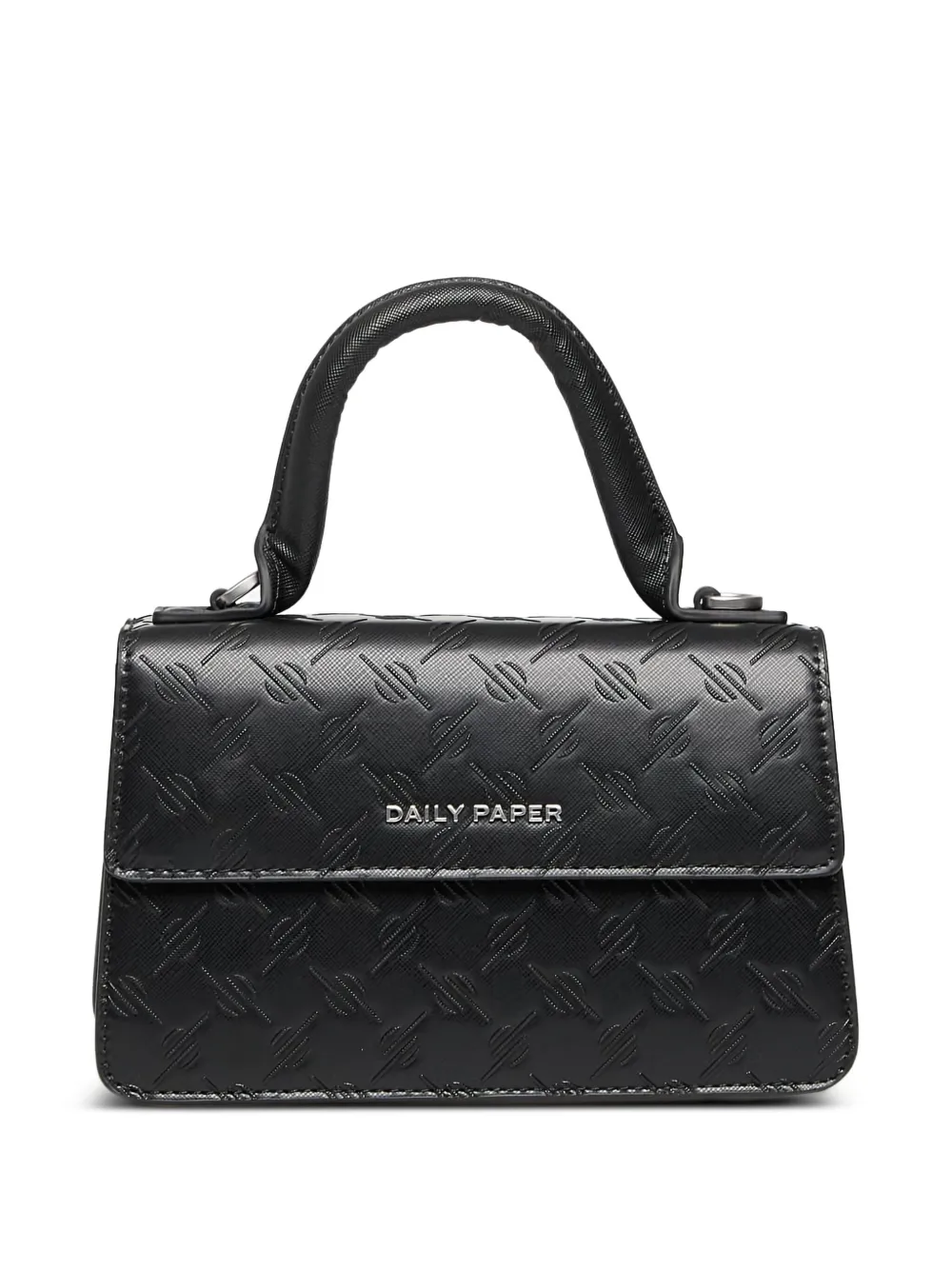 Daily Paper Mini Meru Tote Bag In Black