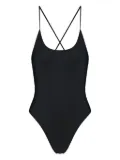 Daily Paper logo-print swimsuit - Black