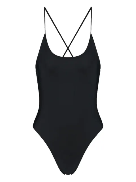 Daily Paper logo-print swimsuit
