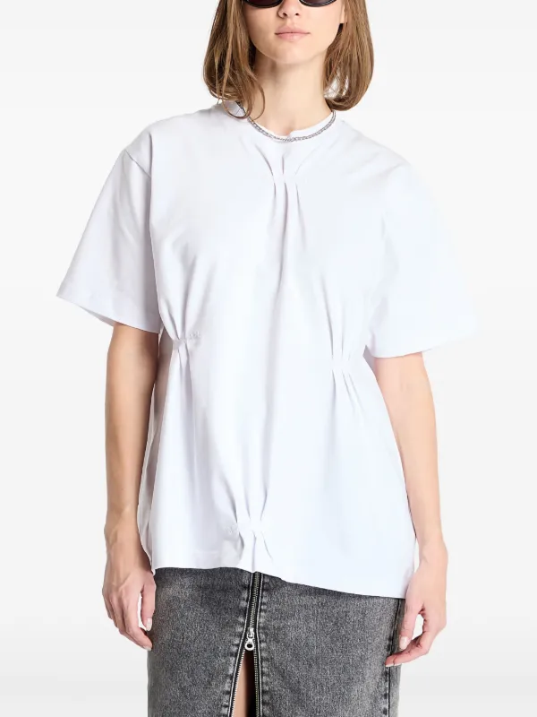 HELIOT EMIL crew-neck T-shirt | White | FARFETCH