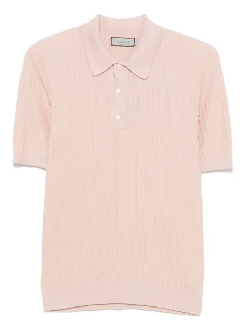 Canali polo en maille fine