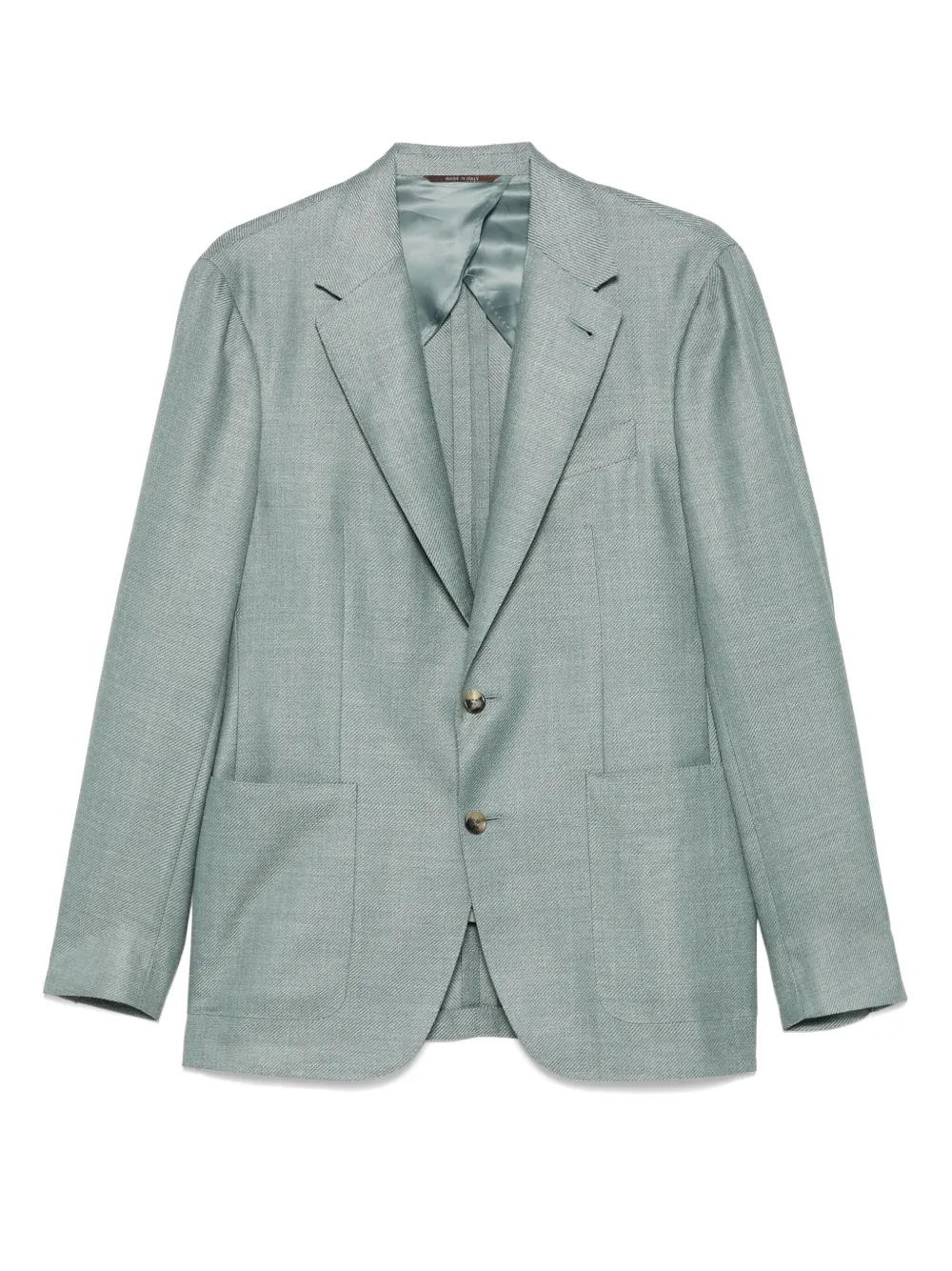 Canali Twill blazer Groen