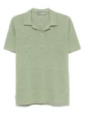 Canali linen T-shirt - Green