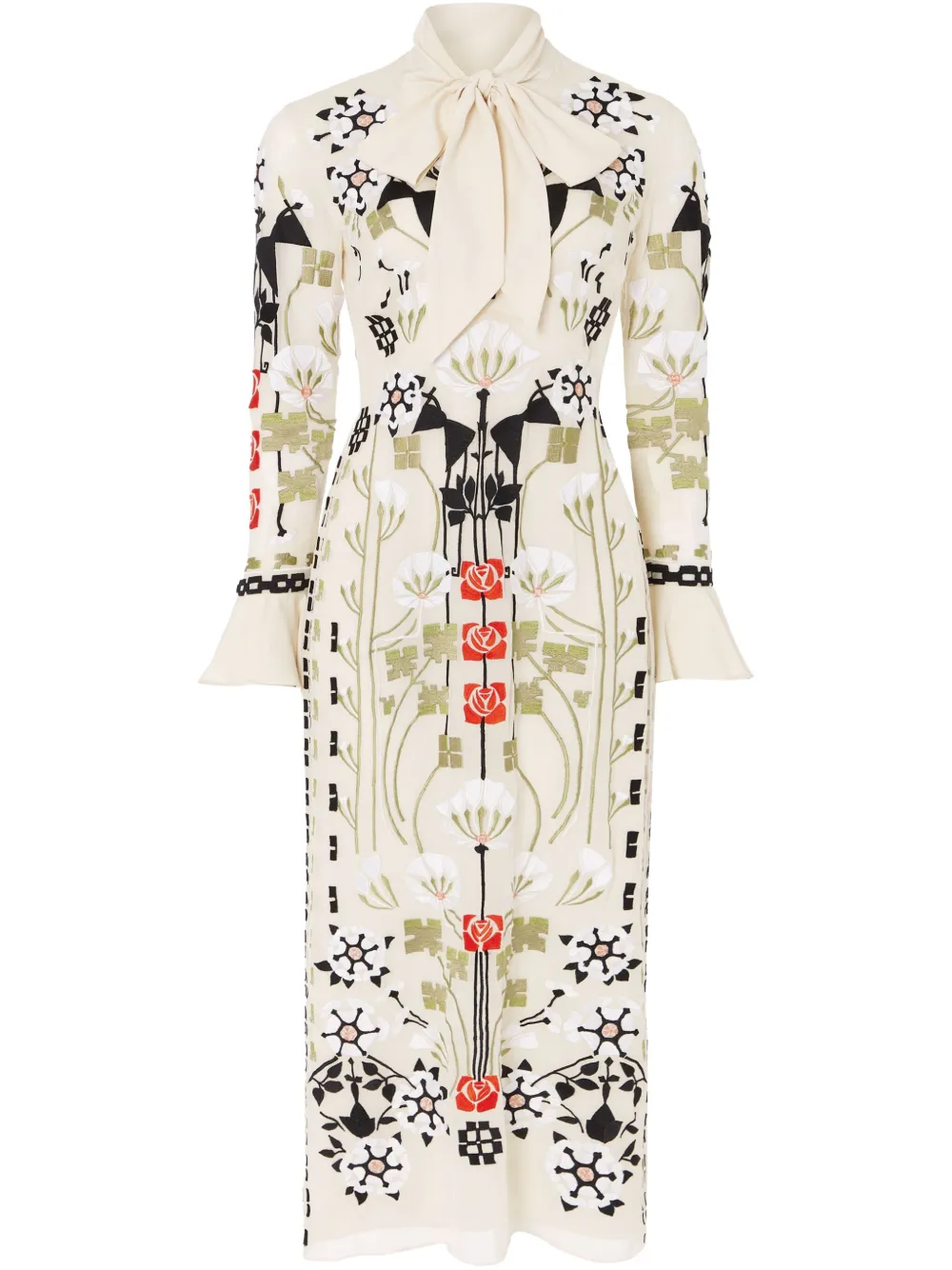 Casa Tie midi dress