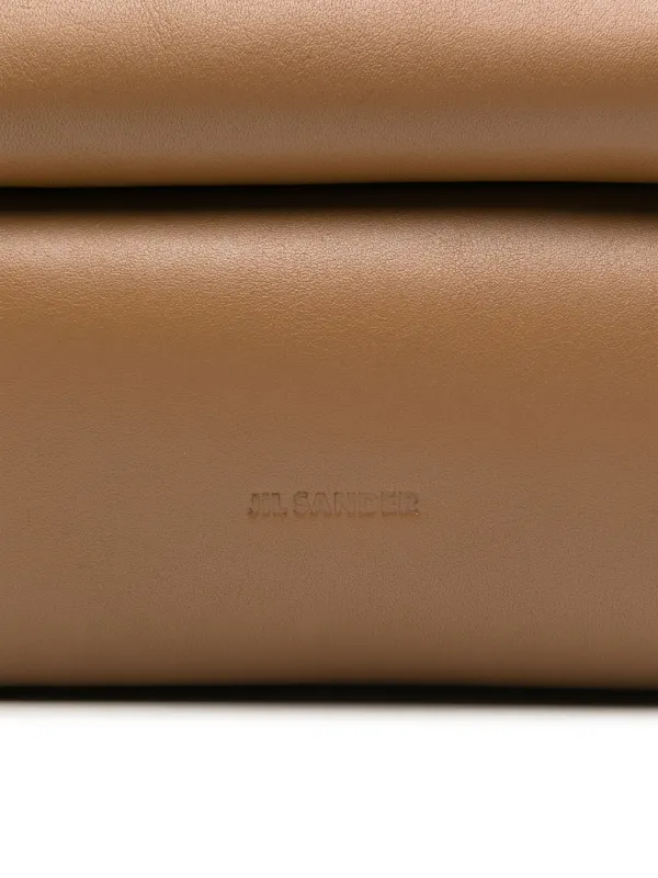 ◇Jil Sander◇ Small roll-up cross bag chocolate plum J08WG0 MUSINSA | JIL SANDER Small Roll-Up Crossbody Bag - Chocolate