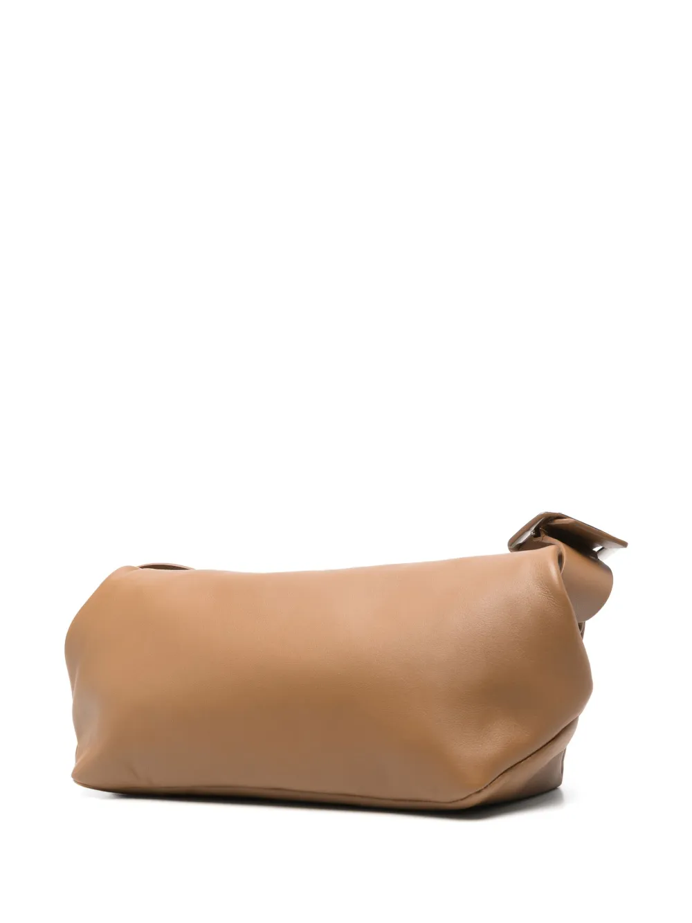 Jil Sander Rollup kleine schoudertas Bruin