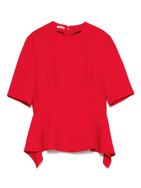 Miu Miu Pre-Owned 2000s peplum top