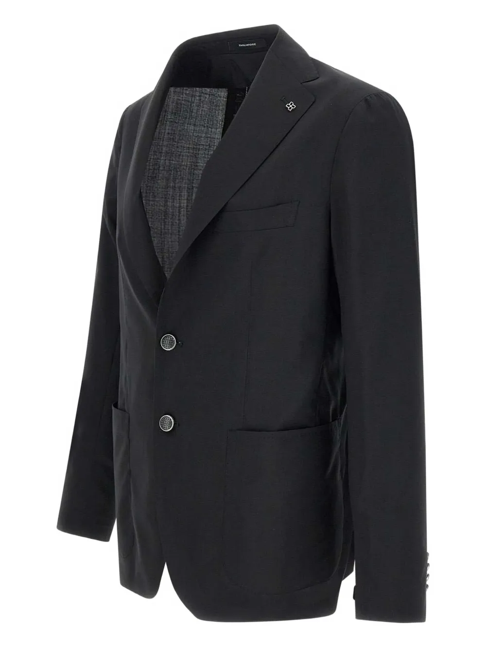 Tagliatore Blazer met twee knopen Zwart