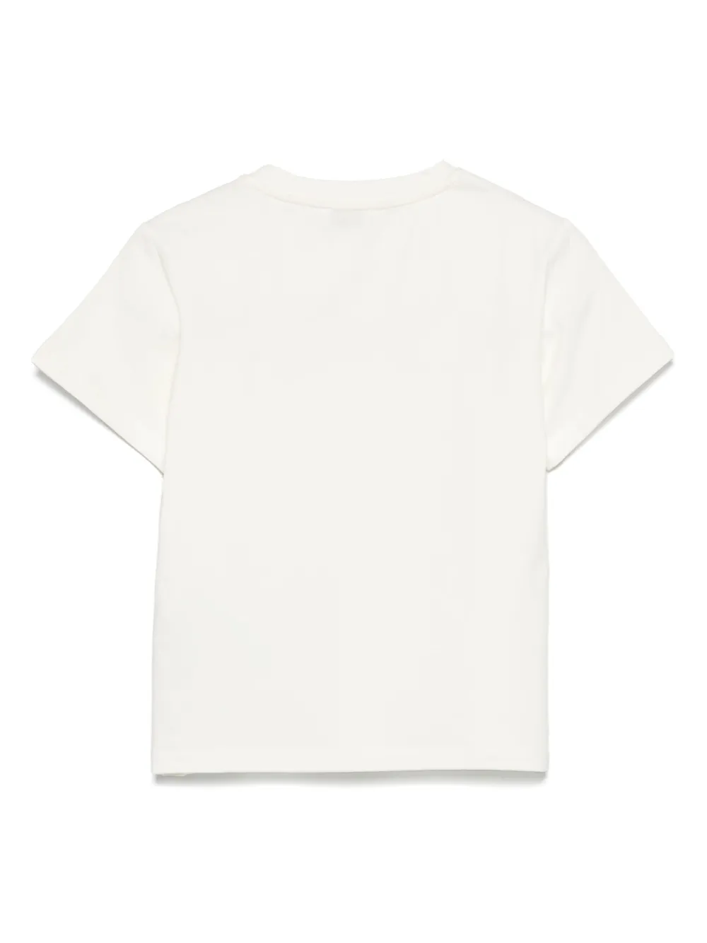 Pinko Kids T-shirt met geborduurd logo Beige