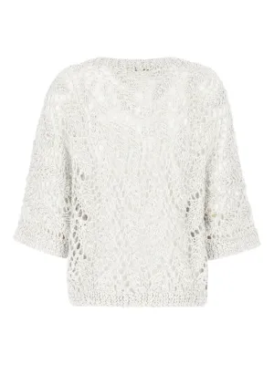 ANTONELLI 売れ筋商品|||アントネリ ニット&セーター アウター レディース Sweaters White Antonelli Knitted Sweaters for Women - Shop on FARFETCH