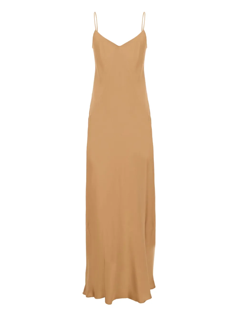 Antonelli slip midi dress | Brown | Image 1