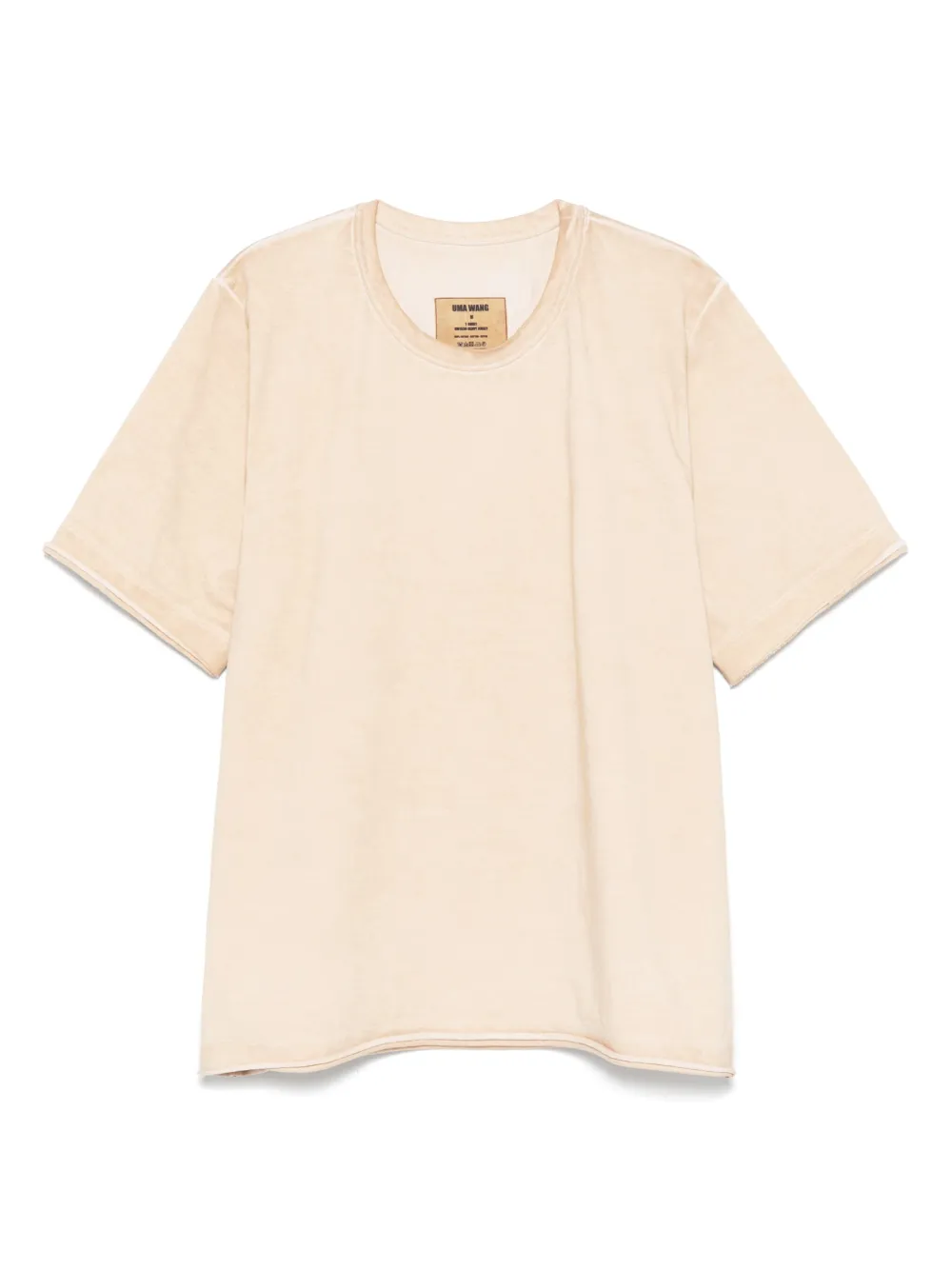 Uma Wang playera de algodón | neutro | Image 1