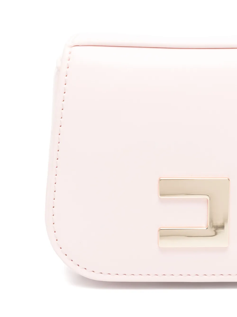 Elisabetta Franchi La Mia Bambina Crossbodytas met logo Roze