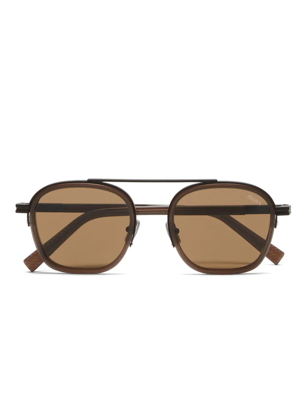 Zegna Orizzonte sunglasses | Brown | Image 1